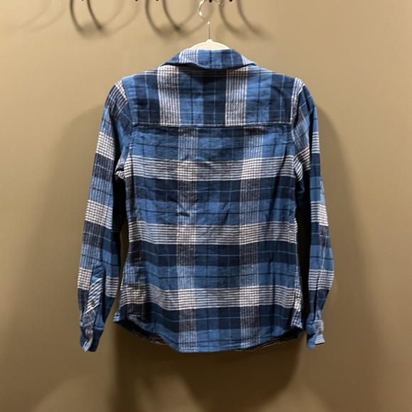 Field & Stream size small blue flannel. - Picture 2 of 3